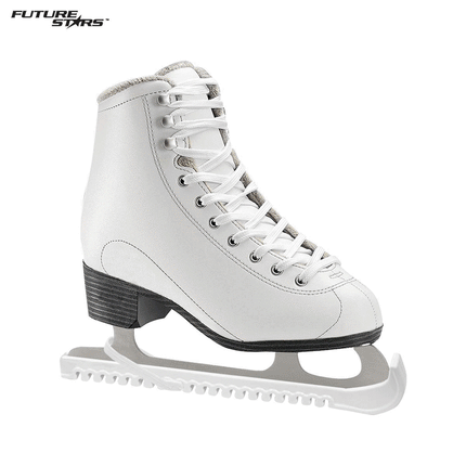 Future Stars Figure Skate Guards Set of 2 - White - Adjustable to Any Size!
