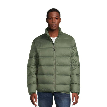 Swiss Tech Men's and Big Men's Packable Puffer Jacket, Sizes S-3XL