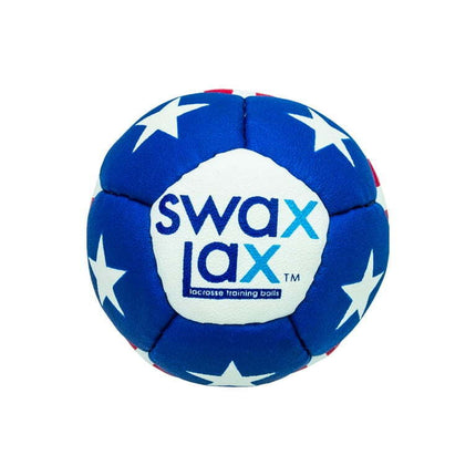 Swax Lax Soft Weighted Lacrosse Training Ball, Stars and Stripes