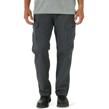 Wrangler Men's and Big Men's Relaxed Fit Cargo Pants With Stretch