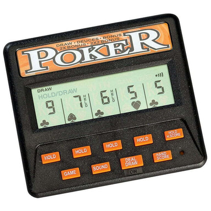 Classic 5-in-1 Poker Handheld Game