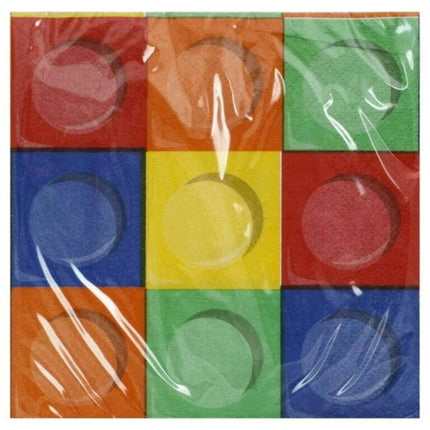 Block Party Beverage Napkin