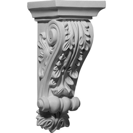 Ekena Millwork 5 1/4"W x 5 3/8"D x 12 1/4"H Damon Corbel