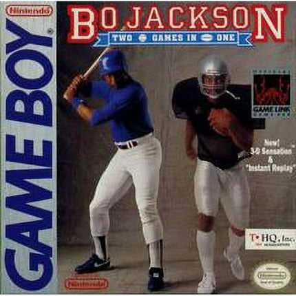 Bo Jackson: Two Games In One - Nintendo Gameboy Original (Used)