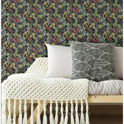 Watercolor Tropics Peel and Stick Wallpaper