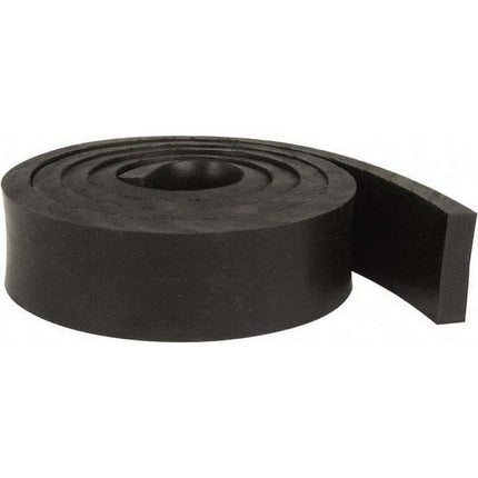 Black Neoprene Stock Length, 2" Wide x 60" Long x 1/2" Thick