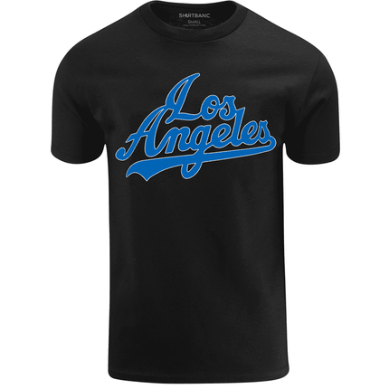 Los Angeles Letters Mens Graphic Shirt, California Baseball T-Shirt, S-3XL