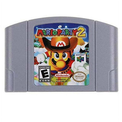 Maro Party 2 N64,US Version Vdieo Game Cartridges
