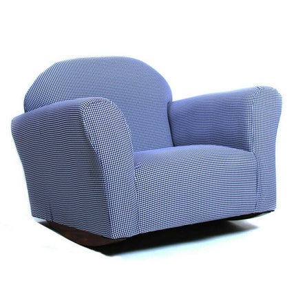 Keet Roundy Gingham Rocking Kids Chair