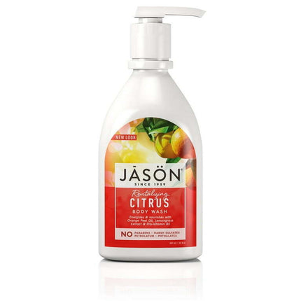 JASON Revitalizing Citrus Body Wash, 30 Ounce Bottle