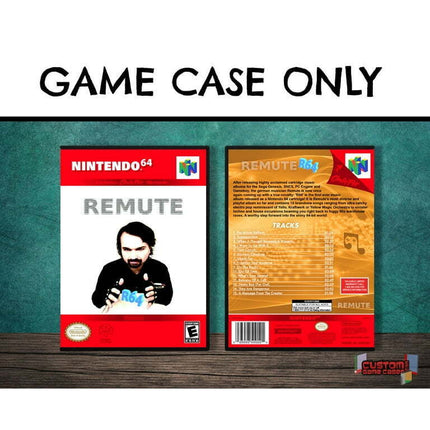 Remute R64 | (N64DG-V) Nintendo 64 - Game Case Only - No Game