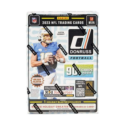 2023 Panini NFL Donruss Holiday Blaster Box Trading Cards