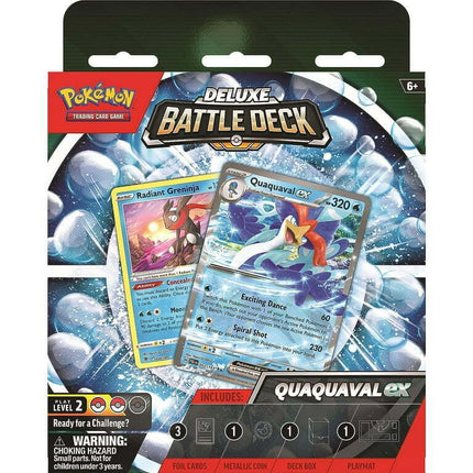 Pokemon TCG: Meowscarada/Quaquaval ex Deluxe Battle Deck (1 x RANDOM)