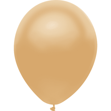 Way To Celebrate 12" All Occasion Gold Balloons, 12 Count