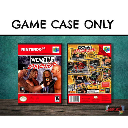 WCW vs NWO Revenge | (N64DG-V) Nintendo 64 - Game Case Only - No Game