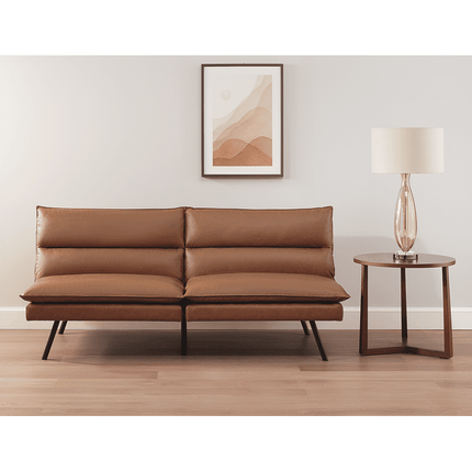 Mainstays Pillow Top Futon, Camel