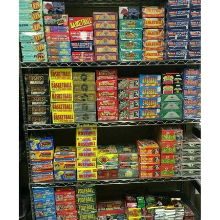 HUGE LOT: 100 Unopened Basketball Cards in Factory Sealed Packs of NBA Cards
