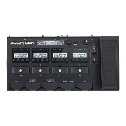 Zoom G5N Multi Effects Processor with Expression Pedal Simulator for Guitarists