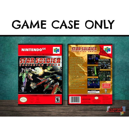 Star Soldier: Vanishing Earth | (N64DG-V) Nintendo 64 - Game Case Only - No Game