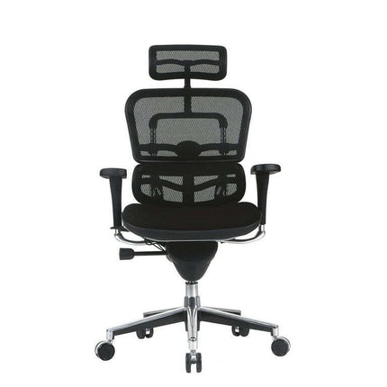 26.5" x 29" x 46" Black Fabric Mesh Chair