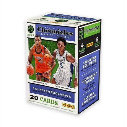 2022-23 Panini Chronicles NBA Basketball Draft Picks Blaster Box Trading Cards