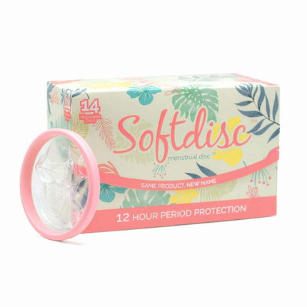 Softdisc Menstrual Disc 12 Hr Period Protection 14 Count