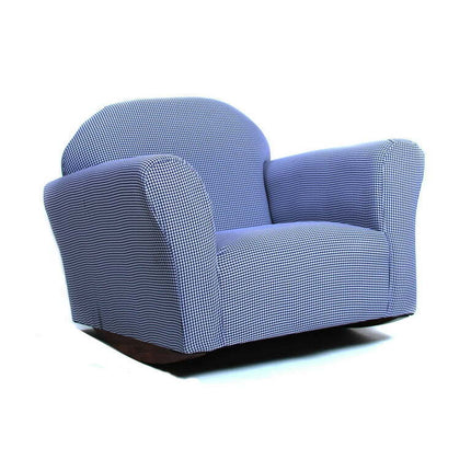 Keet Fabric Wooden Legs Rocking Chair, Multiple Colors