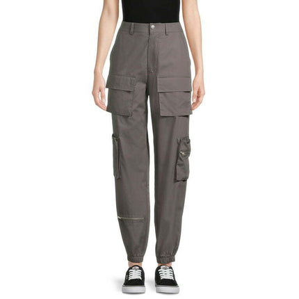 Liv & Lottie Juniors Cargo Pants with Zippers, Sizes S-XL