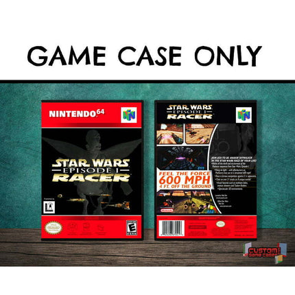 Star Wars Episode 1 Racer | (N64DG-V) Nintendo 64 - Game Case Only - No Game
