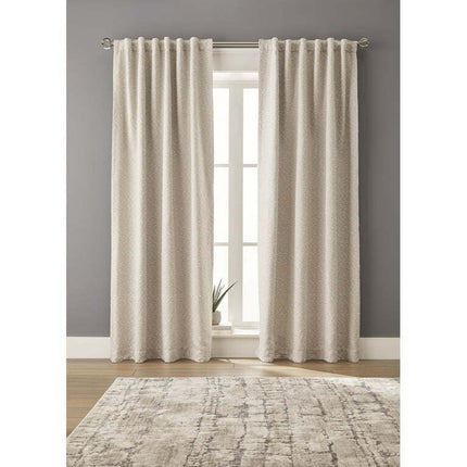 Better Homes & Gardens Boucle Blackout Curtain Panel, 50" x 84", Beige