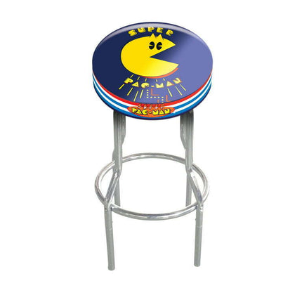 Super Pac-Man Adjustable Stool, Arcade1Up