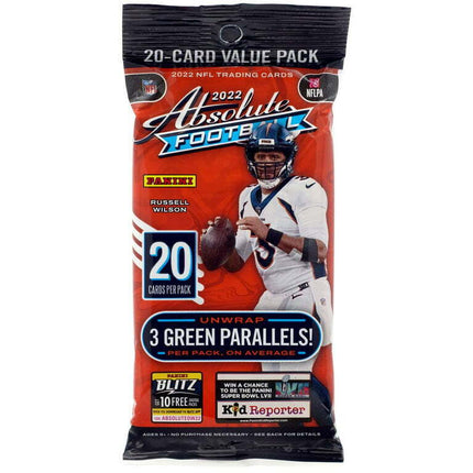 2022 Panini Absolute Football Fat Pack