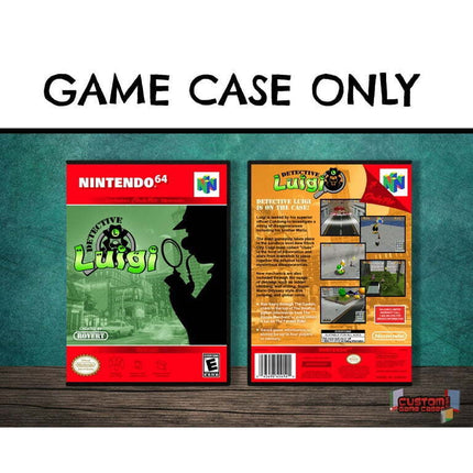 Detective Luigi | (N64DG-V) Nintendo 64 - Game Case Only - No Game
