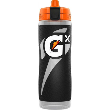 Gatorade Gx Hydration System, Non-Slip 30oz Squeeze Bottle - Black