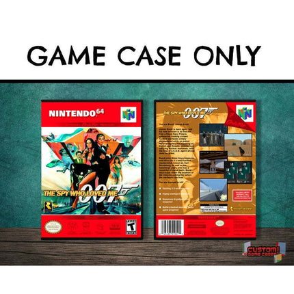 007: The Spy Who Loved Me | (N64DG-V) Nintendo 64 - Game Case Only - No Game