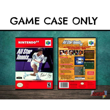 All-Star Tennis 99 | (N64DG-V) Nintendo 64 - Game Case Only - No Game