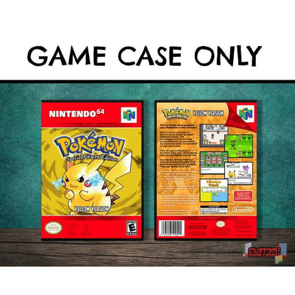Pokemon™ Yellow Version | (N64DG-V) Nintendo 64 - Game Case Only - No Game