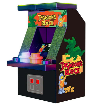 B3 Customs Dragon's Blok Minifig-Scale Arcade Toy Building Kit