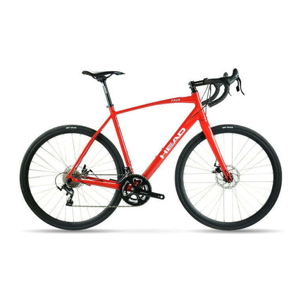 HEAD Pava L-Twoo Alloy Road Bike, 700c, Medium, Red