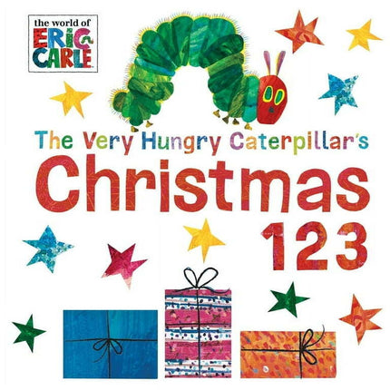 World of Eric Carle: The Very Hungry Caterpillar's Christmas 123 (Board Book)