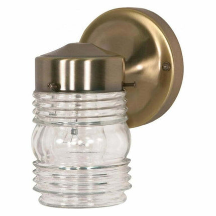 Nuvo SF77/6 in. Mason Jar Porch Light
