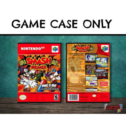 Super Smash Bros. Remix | (N64DG-V) Nintendo 64 - Game Case Only - No Game