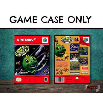Iggy's Reckin' Balls | (N64DG-V) Nintendo 64 - Game Case Only - No Game