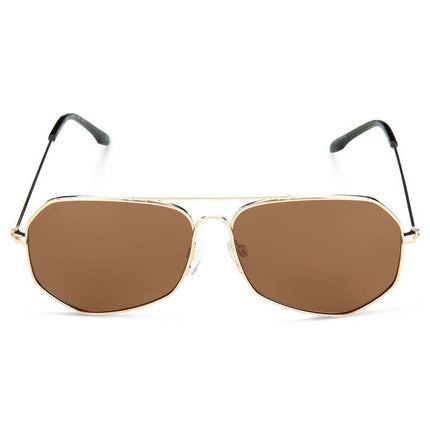 Prive Revaux Unisex Sunglasses, The Cuervo, Gold, 59-13-145