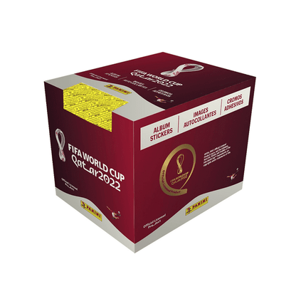 PANINI FIFA WORLD CUP QATAR 2022 STICKER BOX (50 packs x 5 stickers)