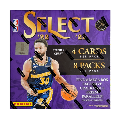 2022-23 Panini Select NBA Basketball Trading Cards Mega Box