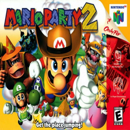 N64 Game Cartridges Maro Party 2 for N64,US Version