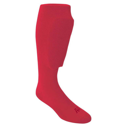 A4 Performance Soccer Sock For Men in Scarlet | S8008