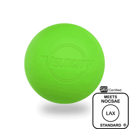 Lime Green Lacrosse Balls, Case of 120 w/ Ball Bag NOCSAE/SEI/NFHS/NCAA