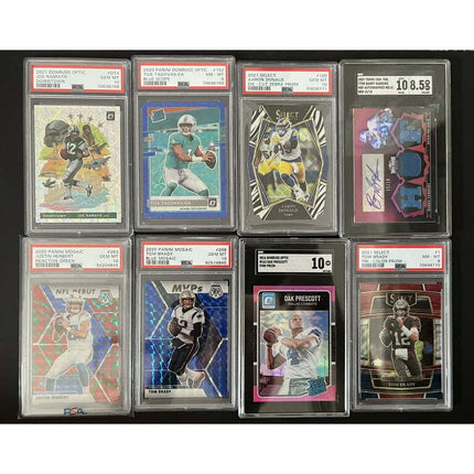 NFL FOOTBALL Hot Pack - 15 Cards - 5 Rookies - Look for Autos - Mem - 1/1